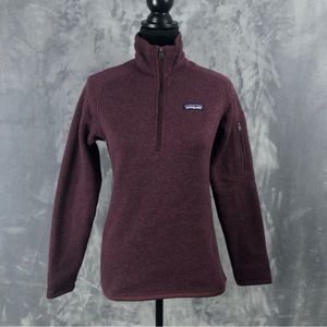 PATAGONIA Women's Better Sweater 1/4 Zip Pullover Size Small